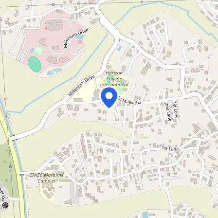 Map showing the location of IELTS Exam Center (IDP) - Horizon Campus in Kaduwela