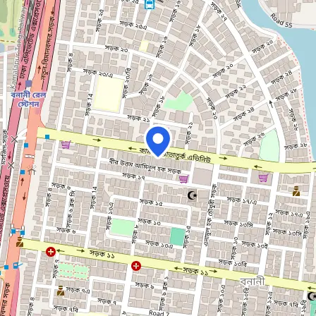 Map showing the location of FutureEd IELTS in Dhaka