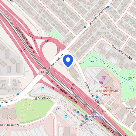 Map showing the location of CanLanguage in Calgary