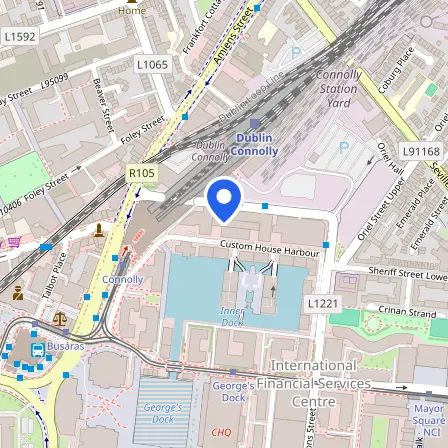 Map showing the location of Driver Theory Test Centre (Prometric Test Centre) in Dublin