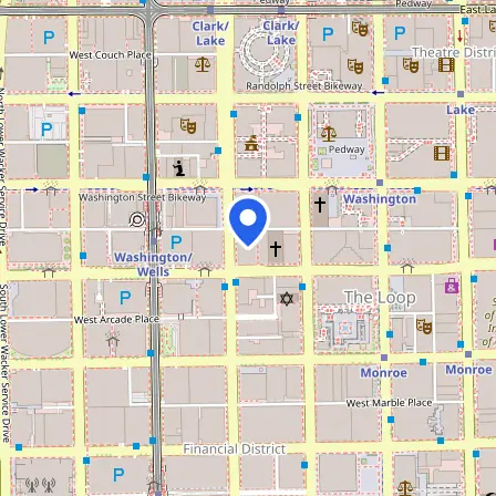 Map showing the location of Chicago MegaCenter in Chicago