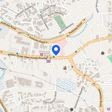 Map showing the location of IDP IELTS Test Centre BATTARAMULLA in Battaramulla