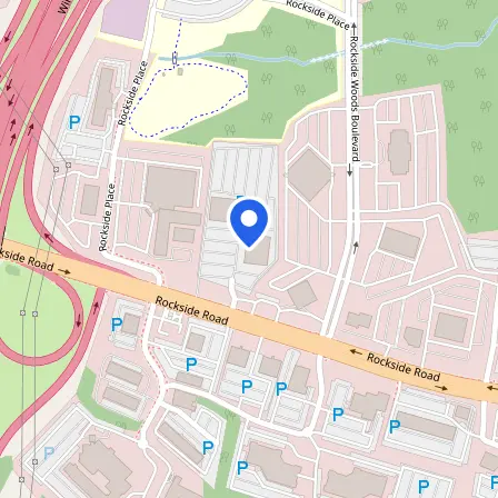 Map showing the location of Pearson Professional Center in Independence