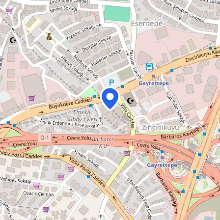 Map showing the location of British Council - Resmi IELTS Merkezi in Şişli