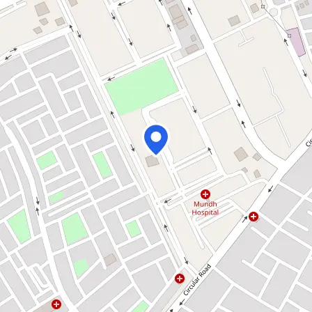 Map showing the location of IDP Education in Amritsar