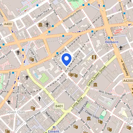Map showing the location of International House Trust Assessment in London