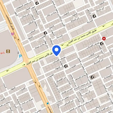 Map showing the location of IDP IELTS Exam Center - Riyadh in Riyadh