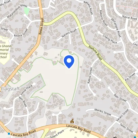 Map showing the location of Datec (Fiji) Ltd. in Suva