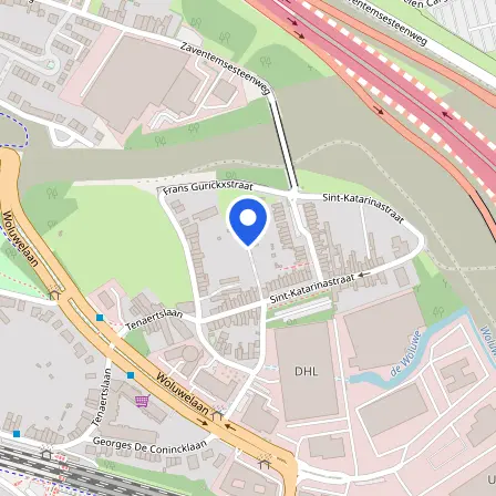 Map showing the location of IP Campus - Brussels in Machelen