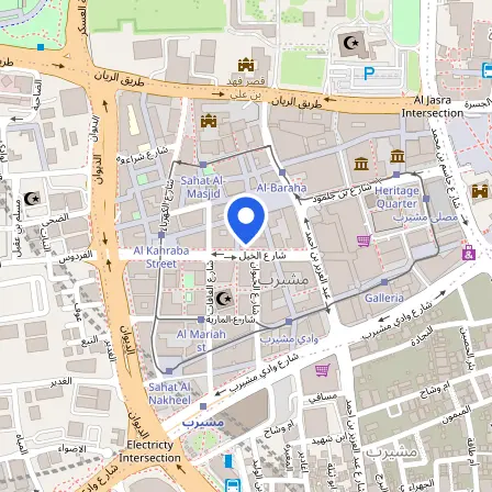 Map showing the location of Vinsys Information Technology Consultancy in Doha